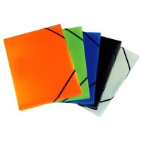 Desky A4 3chlopňové s gumou