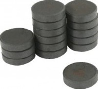 Magnety kulaté MG115mm 20ks černé